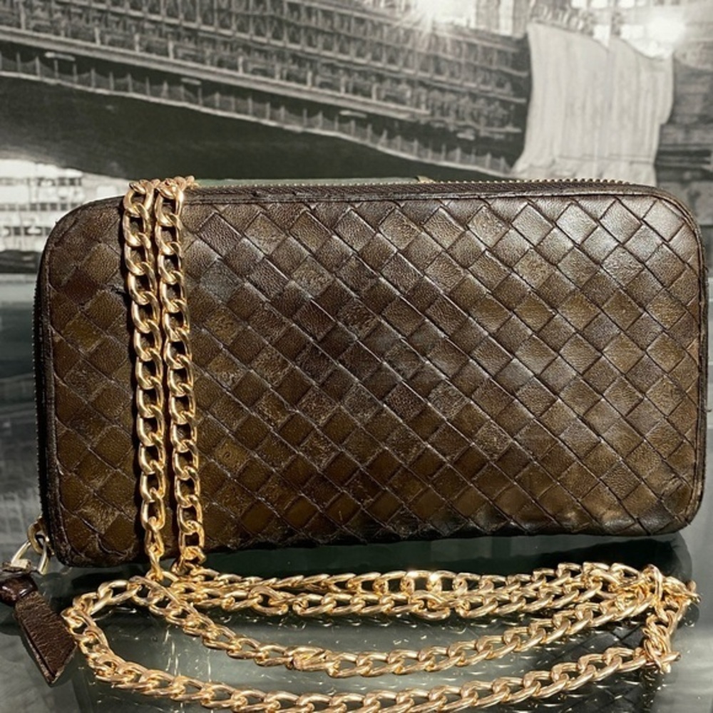 Authentic BOTTEGA VENETA Long Zippy Wallet